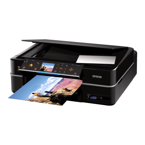 Epson TX720WD Instructivo Para Instalacion