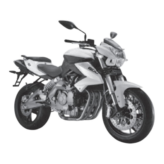 Benelli BN600I Manual Usuario