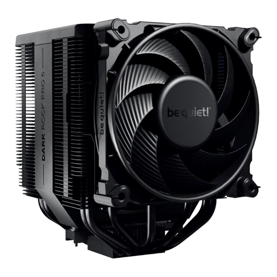 BE QUIET! DARK ROCK PRO 5 Guia De Inicio Rapido