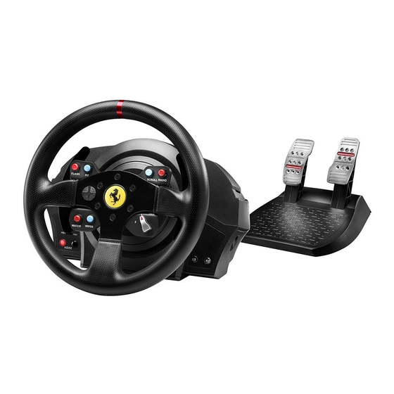 Thrustmaster T300 Ferrari GTE Wheel Manual Del Usuario