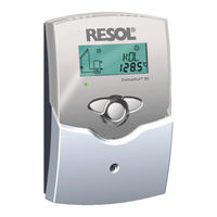 Resol DeltaSol BS Instrucciones De Uso