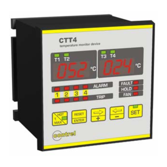 Contrel CTT4 Manual De Instrucciones