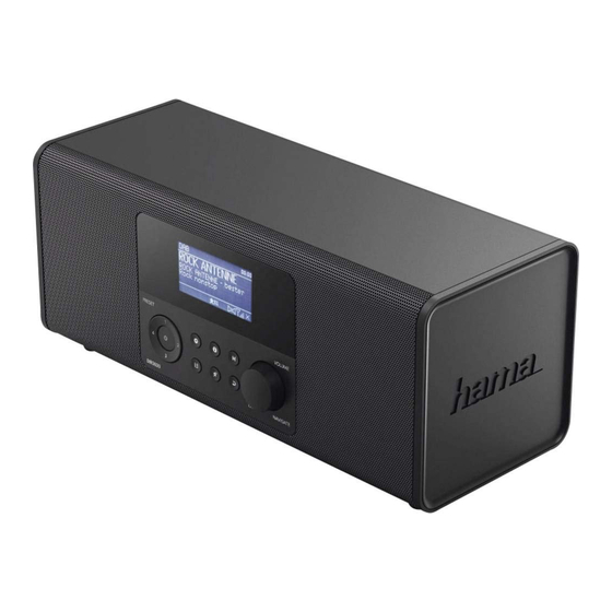 Hama DIR3020 Instrucciones Breves