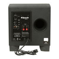 Klipsch KW-100 Manual Del Usuario