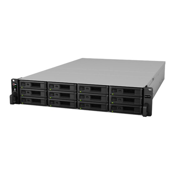 Synology RackStation RS3617RPxs Guía De Instalación Del Hardware
