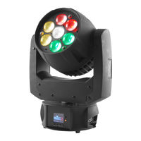 Chauvet DJ Intimidator WASH ZOOM 350 IRC Manual Del Usuario