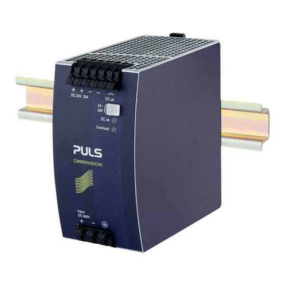 Puls Dimension QTD20.241 Manual De Instrucciones