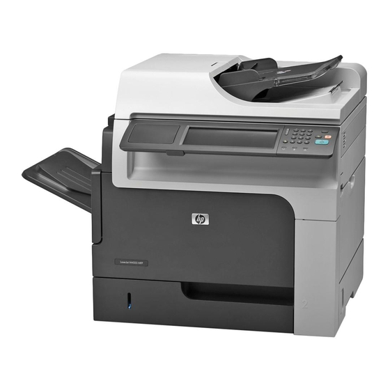 HP LaserJet Enterprise M4555 MFP Serie Manual De Instrucciones