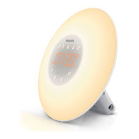 Philips Wake-up Light HF3507 Manual Del Usuario