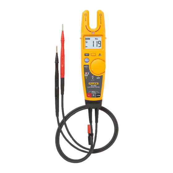 Fluke T6-1000 Guía De Instrucciones