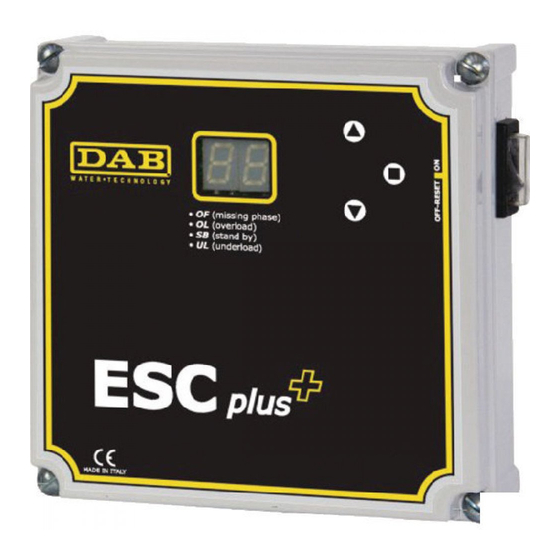 DAB ESC plus 3M Manuales