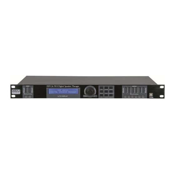 DAP Audio DSM-26MKII Guía Del Producto