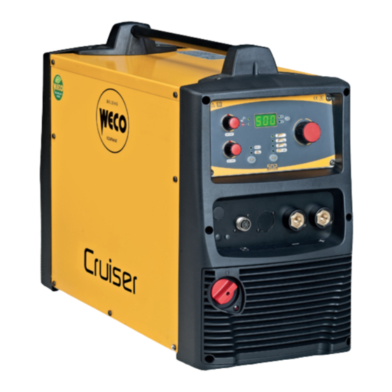 Weco Cruiser 322 Manual De Uso