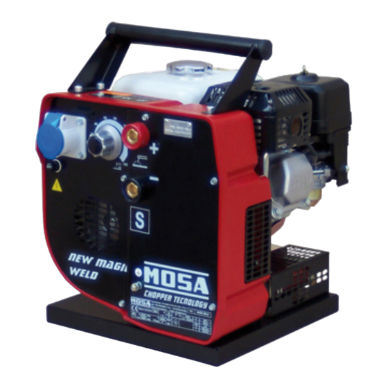 MOSA Weld NEW MAGIC WELD Manual De Uso Y Mantenimiento