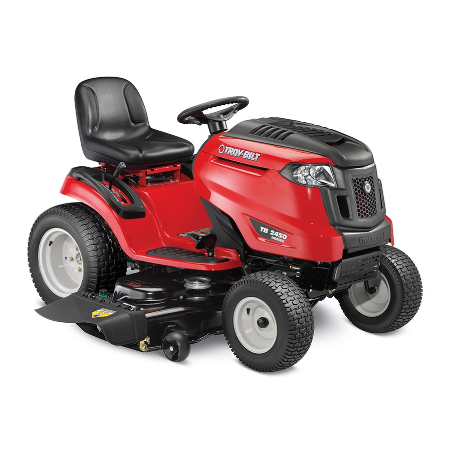 Troy-Bilt TB2450 Manual Del Operador
