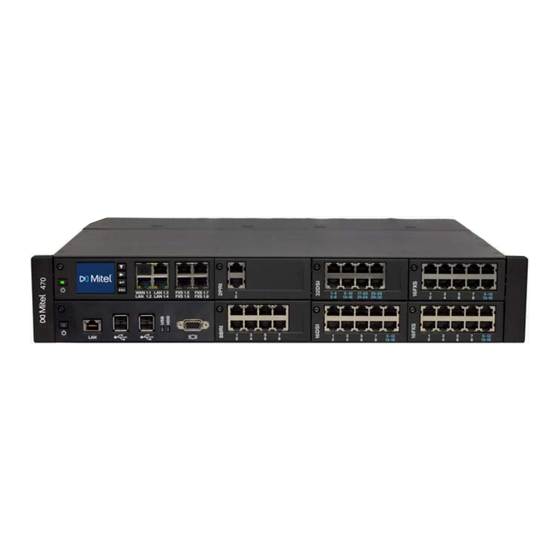 Mitel MIVOICE OFFICE 400 Manual Del Sistema