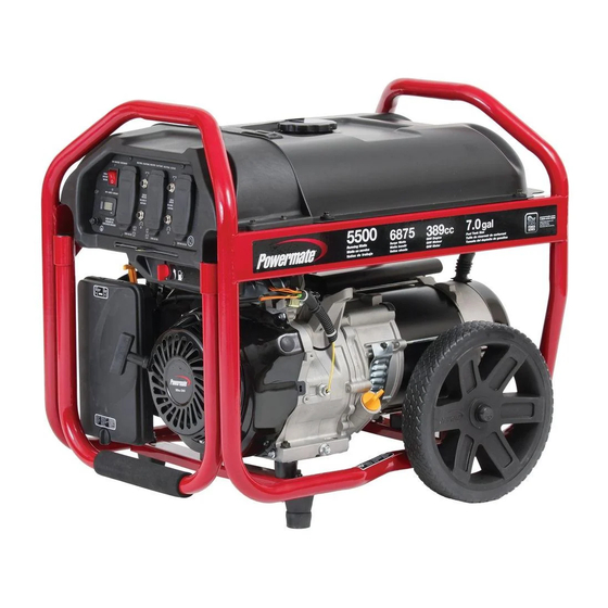 Powermate PM0125500 Manual Del Operador