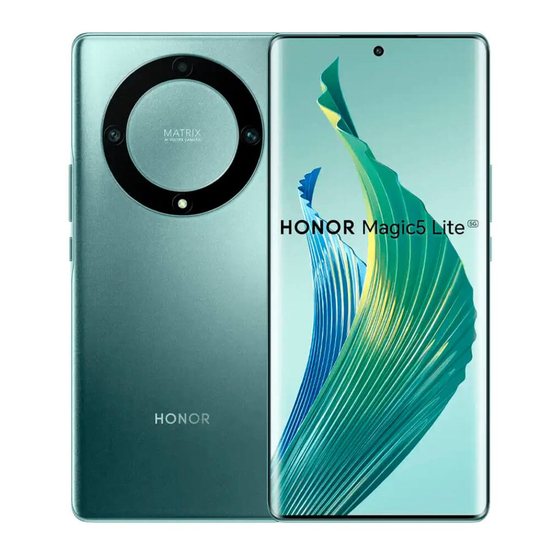 honor RMO-NX3 Manuales