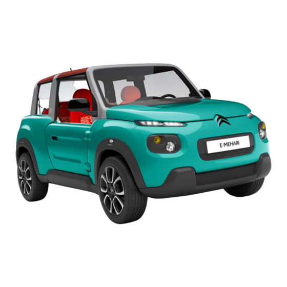 CITROEN E-MEHARI 2016 Guía De Utilización