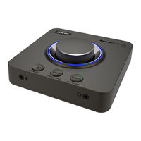 Creative Sound Blaster X4 Manual Del Usuario