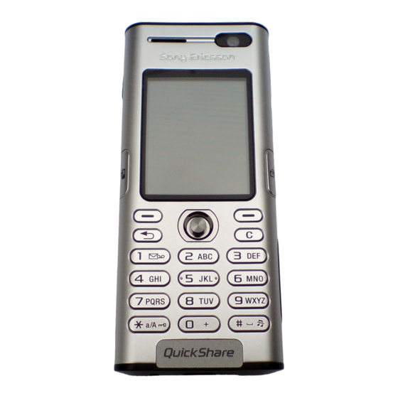 Sony Ericsson K600i Manual De Instrucciones