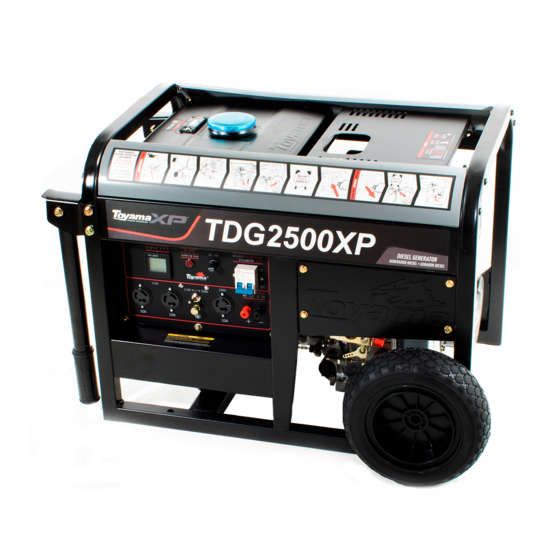 TOYAMA TDG2500XP Guia Del Propietario