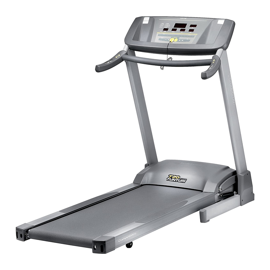 Tunturi T20 Treadmill Manual Del Usuario