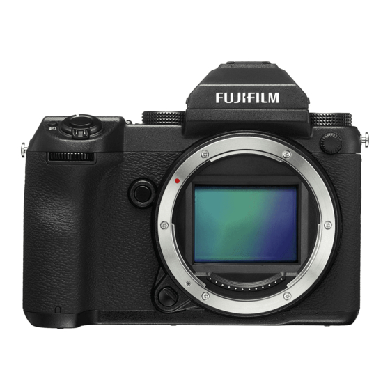 FujiFilm GFX 50s Guía De Nuevas Características