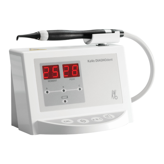 KaVo DIAGNOdent 2095 Instrucciones Para El Uso