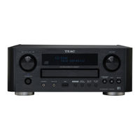 Teac CR-H500 Manual Del Usuario