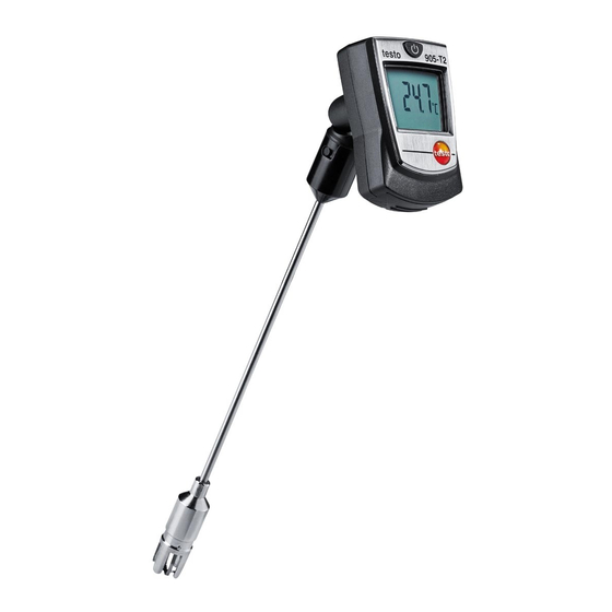 testo 905-T2 Manual De Instrucciones