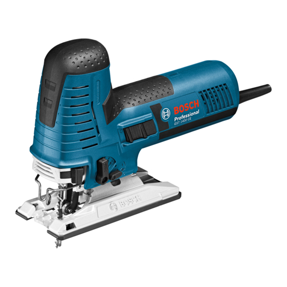 Bosch GST Professiona 1400 CE Manual Original