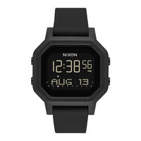Nixon THE SIREN Manual Del Usuario