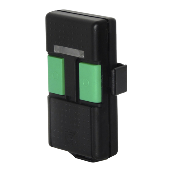 Cardin Elettronica S476 Serie Guia De Inicio Rapido