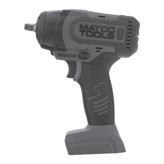 Matco Tools MCL2038HIW Manual De Uso