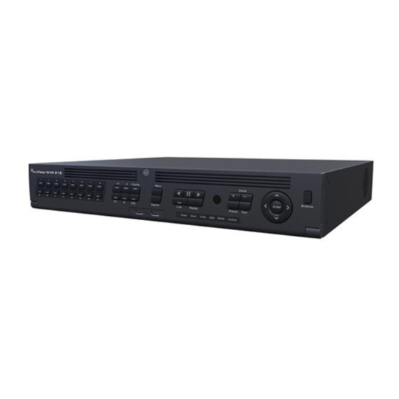 Interlogix TruVision NVR 21 Manual De Usuario
