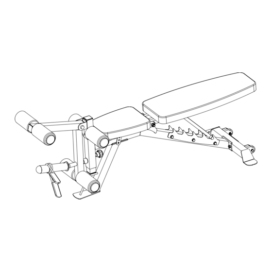 Tunturi UB60 Utility Bench Manual Del Propietário