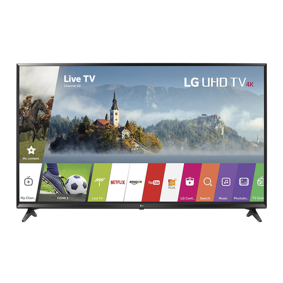 LG 43UJ630T Guía Rápida De Configuración