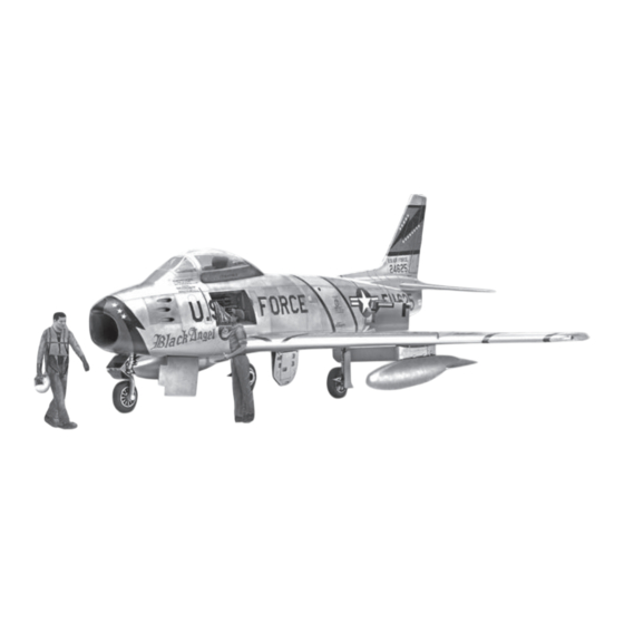 REVELL F-86F SABREJET Manual Del Usuario