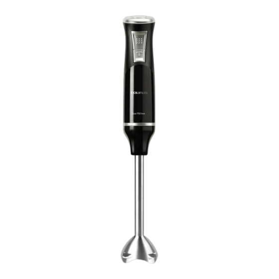 Taurus BAPI 750 INOX Manual De Instrucciones