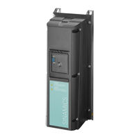 Siemens SINAMICS G120P Cabinet Instrucciones De Servicio