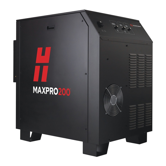 Hypertherm MAXPRO200 Manuales