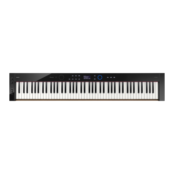 Casio Privia PX-S6000 Guia Del Usuario