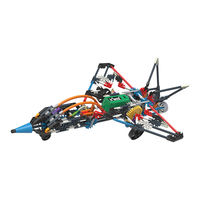 K'Nex IMAGINE TURBO JET 2-IN-1 Building Set 16004 Instrucciones De Montaje