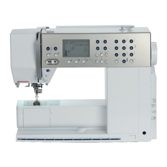 Bernina aurora 430 Manual Del Usuario