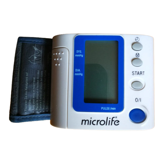 Microlife BP 3BE0-4 Manual De Instrucciones