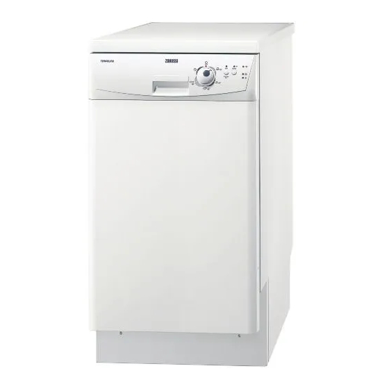 Zanussi ZDS 2010 Manual De Instrucciones