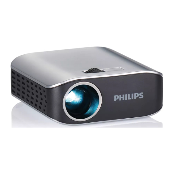 Philips PicoPix PPX2055 Manual Del Usuario