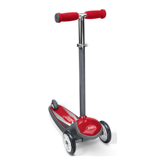 Radio Flyer Easy Glider Manual De Instrucciones