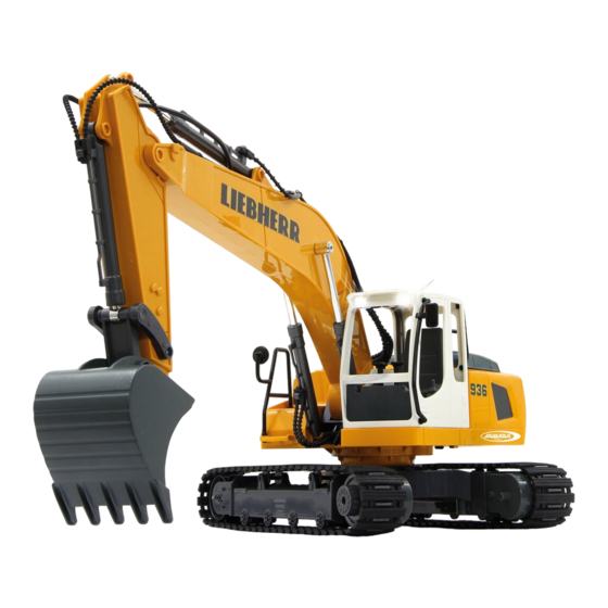 Jamara GERMANY Liebherr R 936 Destruction-Set 2,4 GHz Manual De Instrucciones